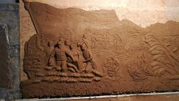 hj4049 大型浮雕——“黃河寧，天下平”_大型浮雕——“黃河寧，天下平”_濱州宏景雕塑有限公司