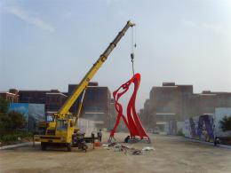 hj1739 不銹鋼雕塑-舞_青島國際服裝城不銹鋼雕塑、石雕、玻璃鋼雕塑_濱州宏景雕塑有限公司