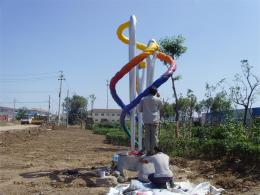 hj1741 不銹鋼雕塑-針線之魅_青島國際服裝城不銹鋼雕塑、石雕、玻璃鋼雕塑_濱州宏景雕塑有限公司