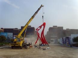 hj1746 不銹鋼雕塑-舞_青島國際服裝城不銹鋼雕塑、石雕、玻璃鋼雕塑_濱州宏景雕塑有限公司