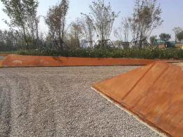 hj3188 濱州植物園銹板花池_濱州植物園銹板花池_濱州宏景雕塑有限公司